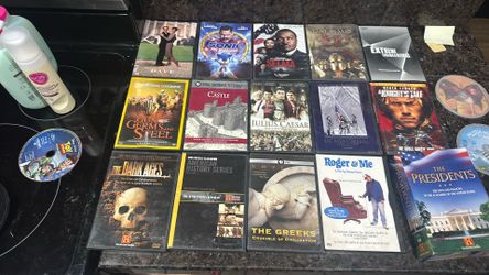 Old DVDs/BlueRays for sale