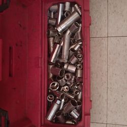 Box Of Different Types Of Sockets 