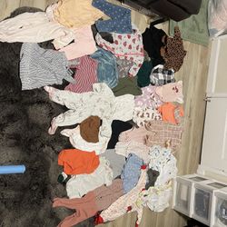 Girls Baby Cloths 6-9M, 38 Pieces #2