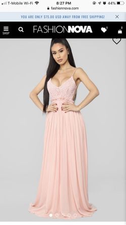 Fashion nova maxi dress