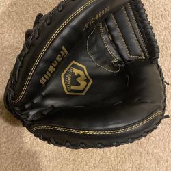 Franklin Fieldmaster 31.5” Black Gold Catcher Baseball Mitt Glove