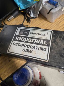 Sears industrial reciprocating saw