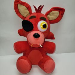 Five Nights At Freddy's Foxy Large Plush FNAF 16" plastic eye