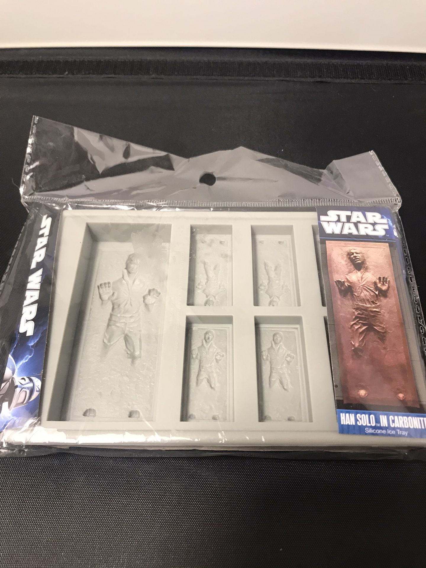 Star Wars: Han Solo in Carbonite Silicone Ice Tray / Chocolate Mold/ Single Tray