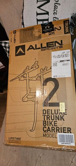 Allen Sports trunk 2 bike carrier