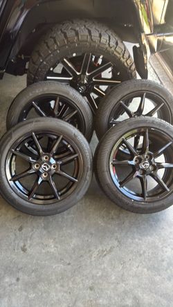 Wheels and tires