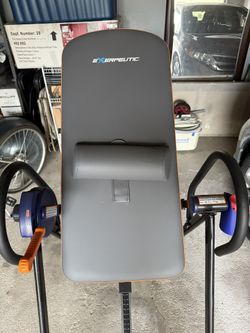 Executive inversion Table With Air Soft No Pinch Ankle Holders