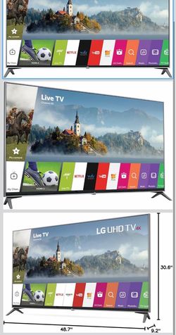 LG Electronics 55UJ7700 55-Inch 4K Ultra HD Smart LED TV (2017 Model)