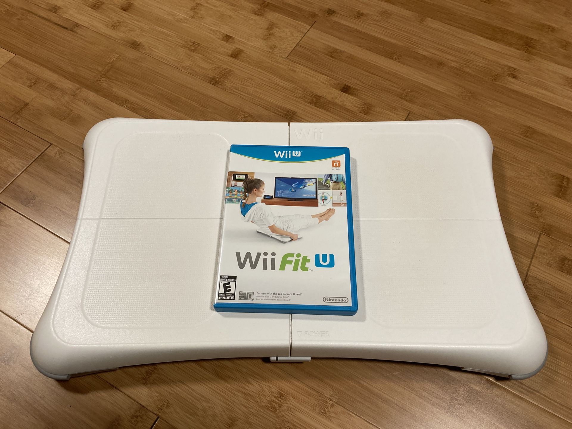 Wii Fit U with balance board