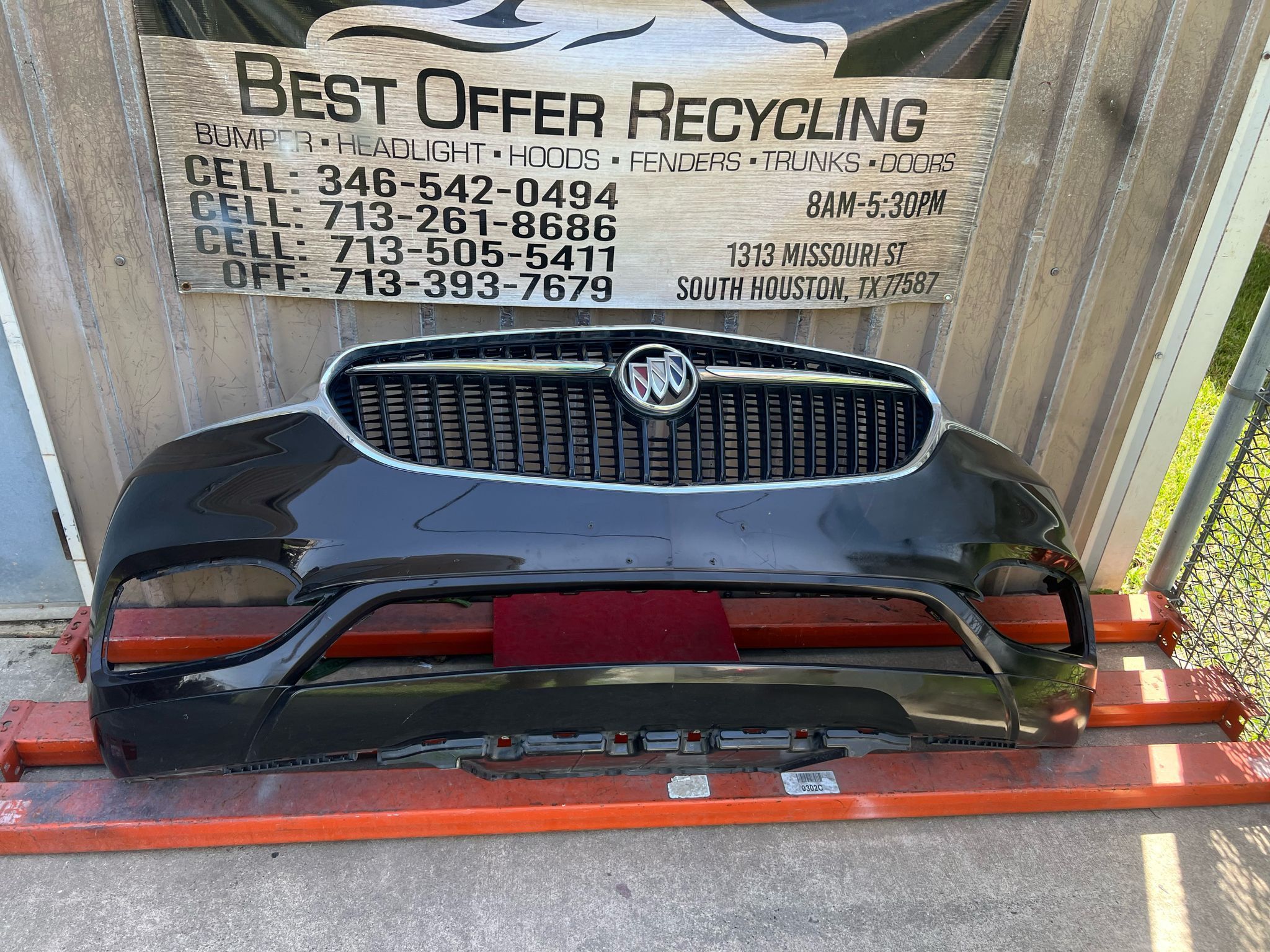 2018-2021 Buick Enclave Front Bumper Used Oem