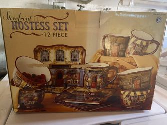 PARIS STOREFRONT HOSTESS SET