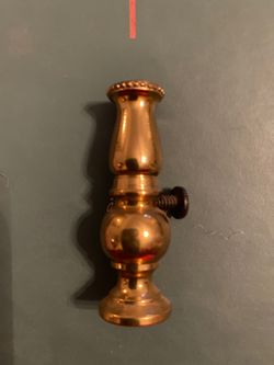 Miniature brass lantern