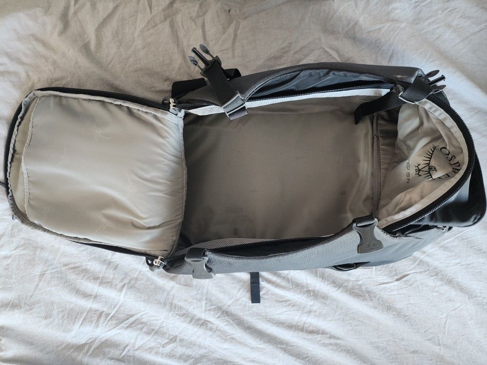 Osprey Porter 46L Travel Backpack, Black