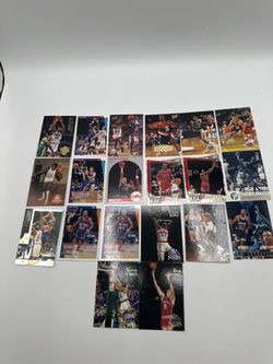 Michael Jordan + NBA Legends Basketball Cards Lot (20) – Vintage 90s