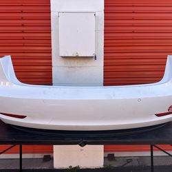 2017-2023 OEM Tesla Model 3 Rear Bumper Cover sensor  complete  OEM