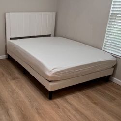 Full Size Bed Frame And Mattress For Sale