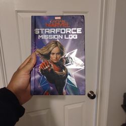 Captain Marvel Starforce Mission Log Hardcover