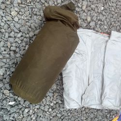 Queen Inflatable Bed Like New And Camping Tent 7X7