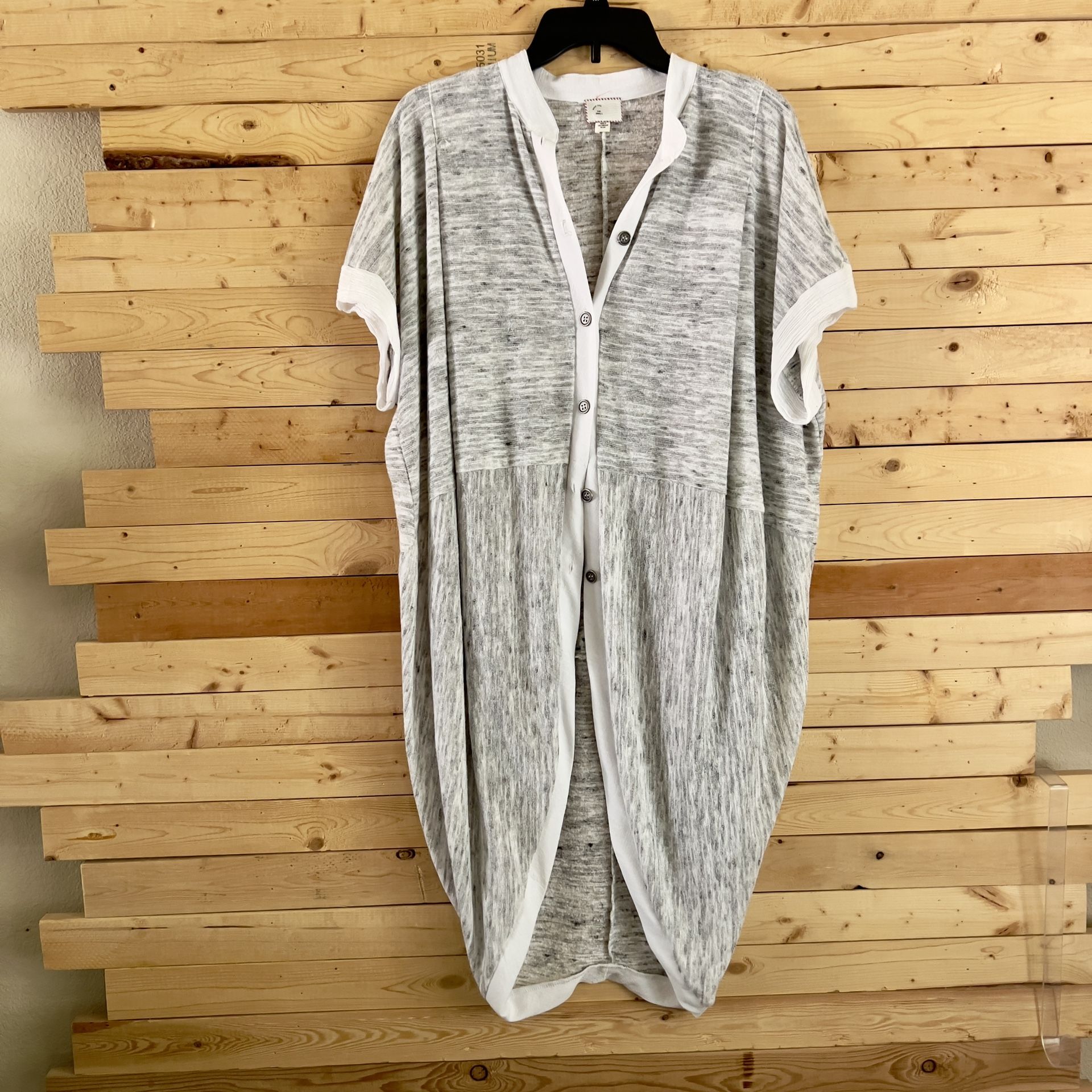 Anthropologie 9-His Stcl Postmark Bay Harbor Cacoon Oversized Cardigan Sweater