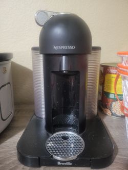 Breville nespresso coffee machine. 35. Firm