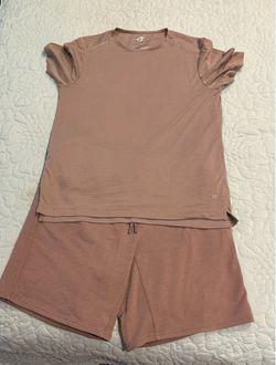 Cotton Shorts &Fitted Tee