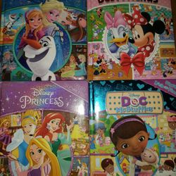 8x Children's Books In Great Shape Disney And Nickelodeon 