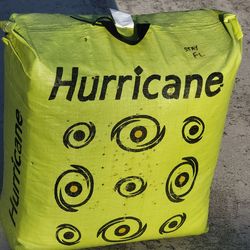 Archery target. Seldom used never in the rain.