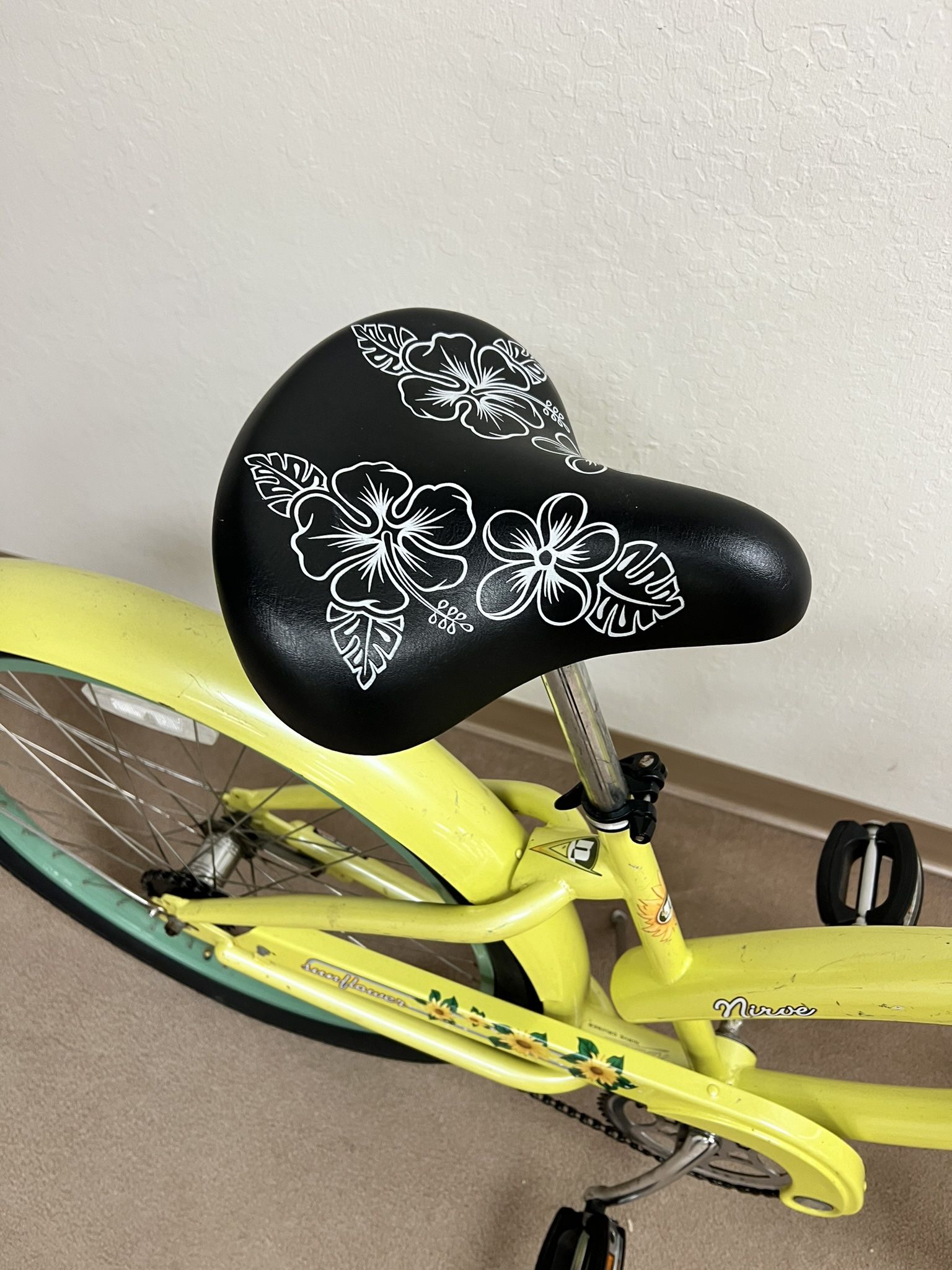 Nirve sunflower beach cruiser hotsell