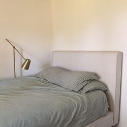 Dean Sand Queen Bed from Living Spaces