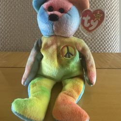 Set Of 3 Bear Beanie Babies