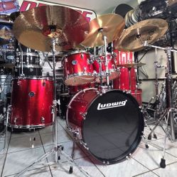 L.u.d.w.i.g Complete Drum Set  !! $550 Or Best Offer !!