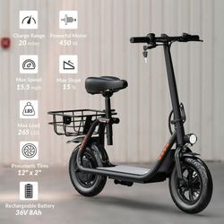 Electric Seated Scooter 