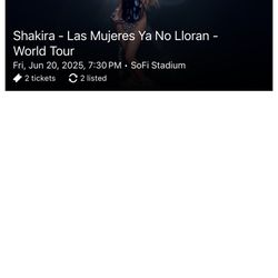 Shakira Tickets