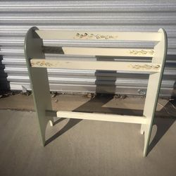 Vintage Wooden Quilt Rack