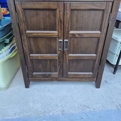Dark Wood Cabinet