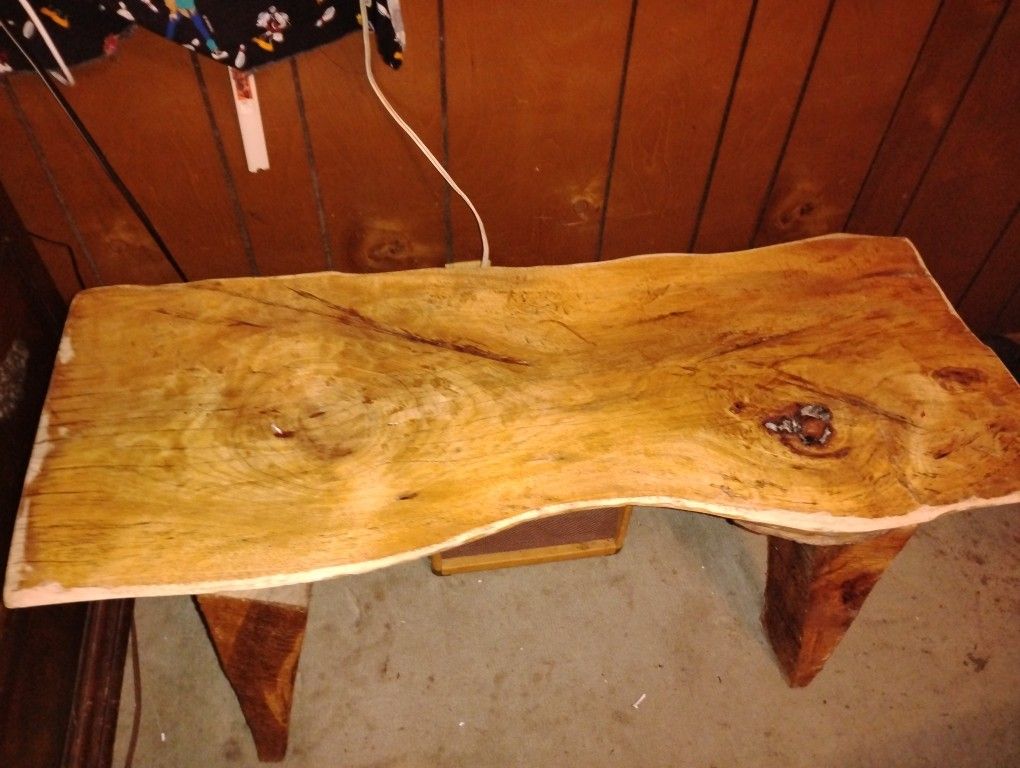 Homemade Oak Bench/ Table