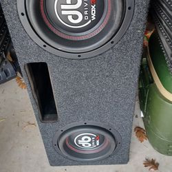 DB Drive Complete System With Epicenter. 10 Inch Subwoofer. Mono Amp, 4channel Amp.