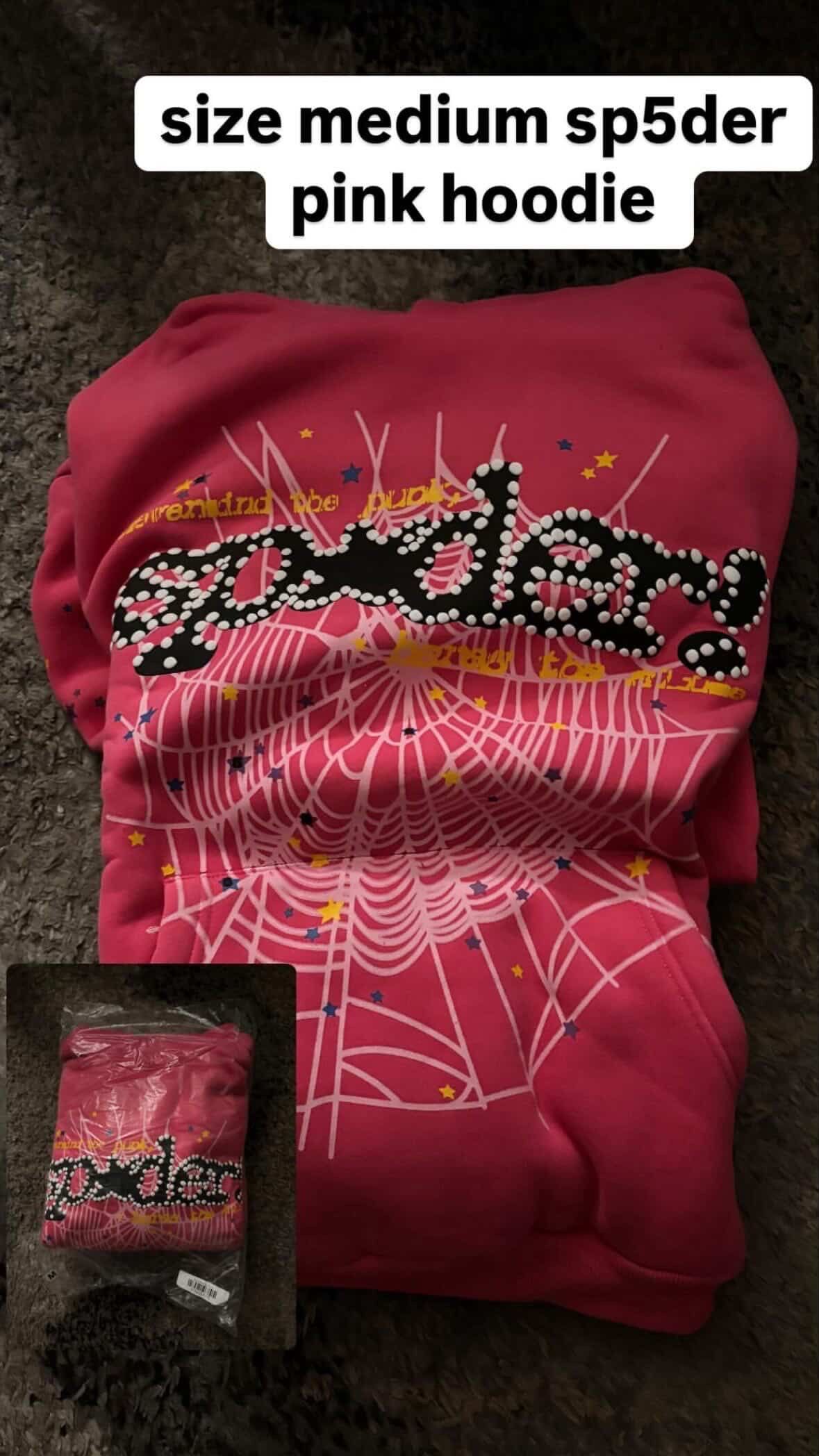 BRAND NEW SP5DER HOODIE