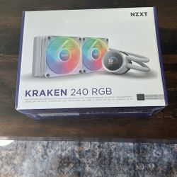 Unopened NZXT 240mm AIO