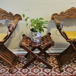 Italian Antique Chair Set
