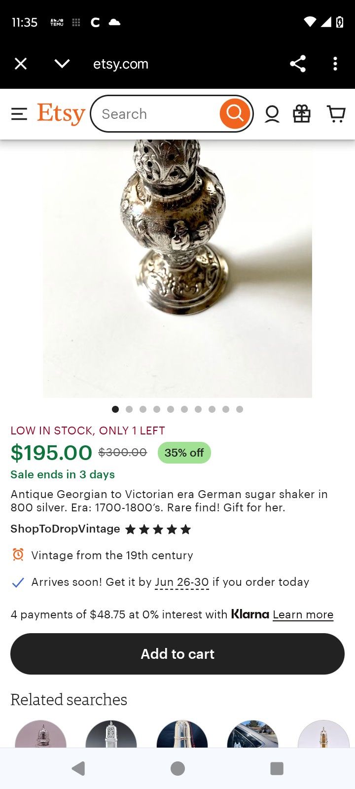 Salt And Pepper Shakers
