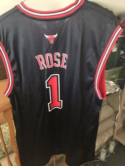 Chicago Bulls Rose #1 Jersey