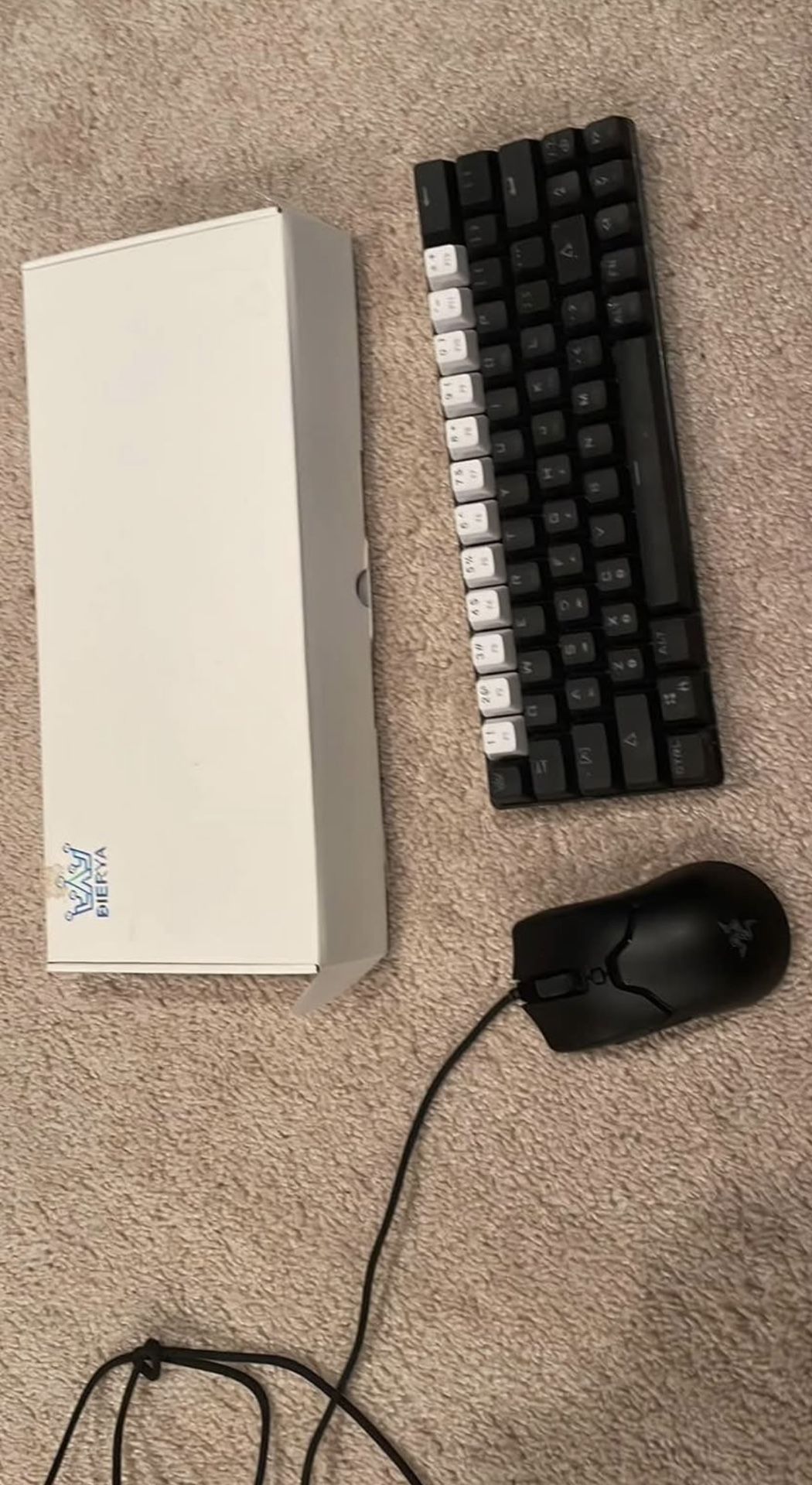 Dierya Dk63 and Razer Viper Mini Combo