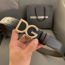 Dolce Gabbana Leather Belt New 
