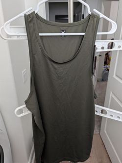 BNEW Unworned ASRV Tank Sz S Olive
