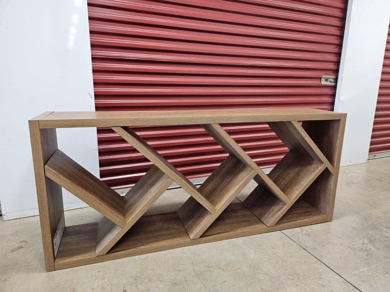 Contemporary Bookcase Console