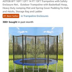  Trampoline With Net