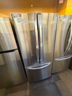 LG Stainless Steel French Door Refrigerator 30”