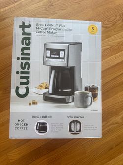 cuisinart brew central plus 14 cup programmable coffee maker