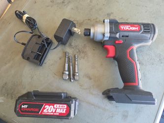 Hex bit drill rechargeable + battery charger